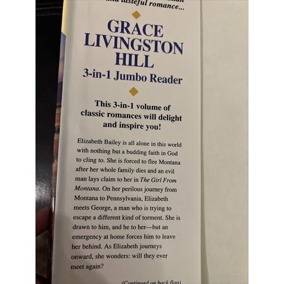 3/1 Christian Romance Novels By Grace Livingston Hill the girl from Montana Etc - Picture 3 of 4